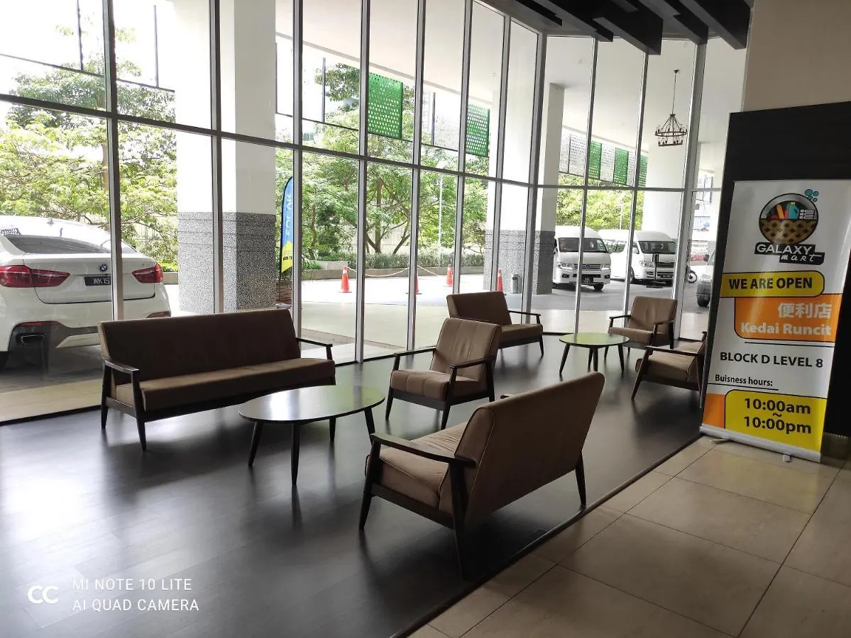 Apartmán Luxury And Comfort Twin Galaxy Studio Johor Bahru